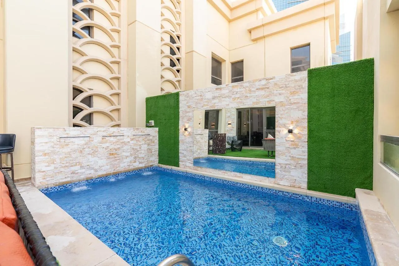 Jbr Luxury Penthouse With Private Pool Apartment Dubai
